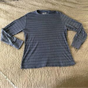 Inner Sanctum men’s blue striped crew neck sweater size XL